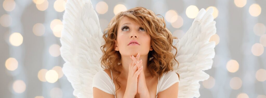 Door de ogen van een engel kijken naar het leven